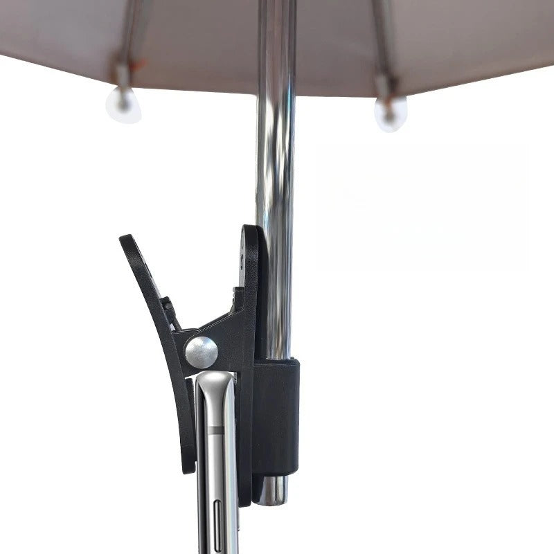 Mini Phone Sunshade Umbrella – Clip-On Sun Shade for Beach &amp; Photography